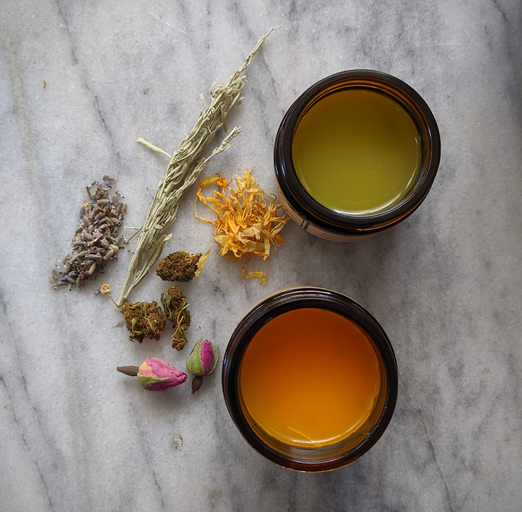 Herbal Oils and Salves